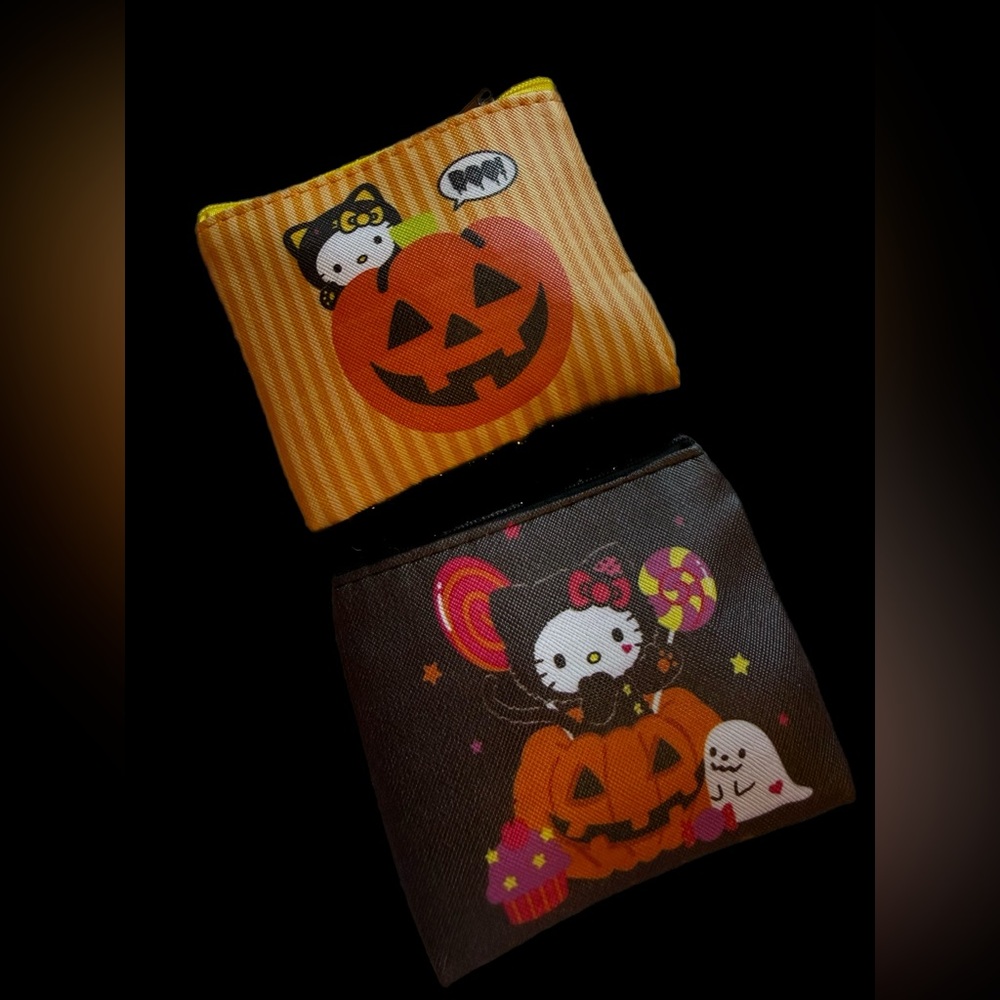Cute Halloween Coin Purses Set